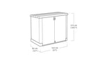 Keter Store It Out Pro Outdoor Garden Furniture Storage Shed Grey