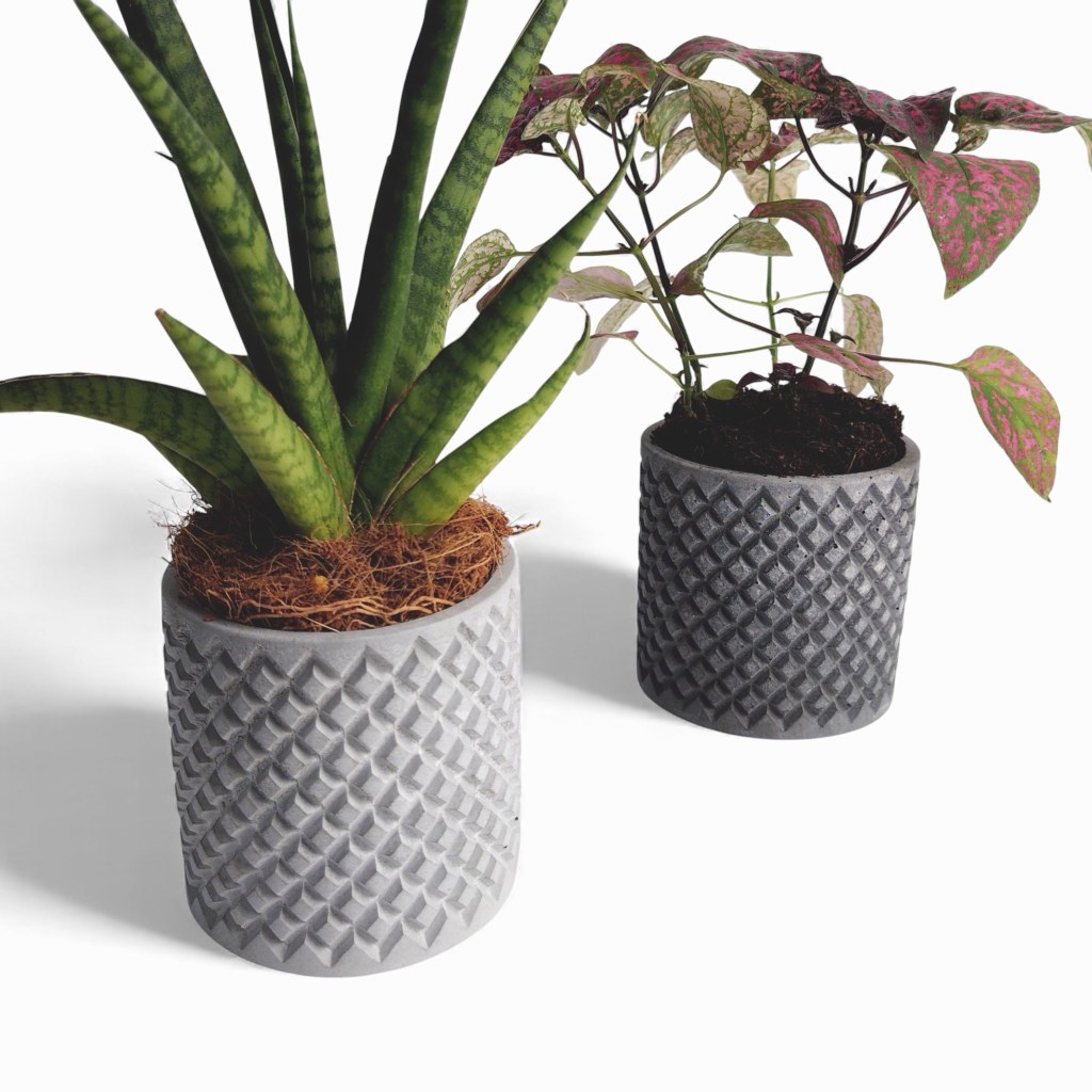 Tuska | Blumentopf Ø=8cm aus Beton