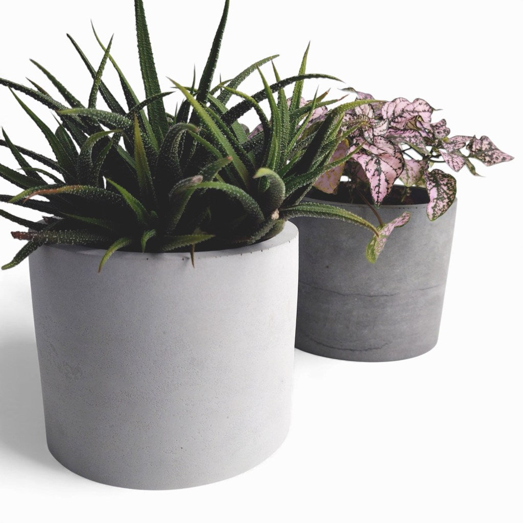 Kvety | Blumentopf Ø=12cm aus Beton