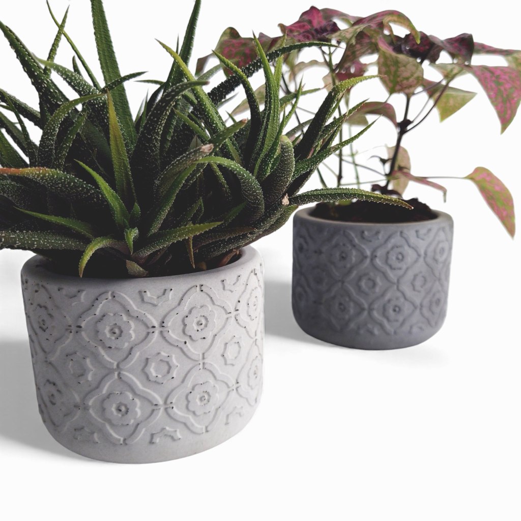 Vetina | Blumentopf Ø=10cm aus Beton