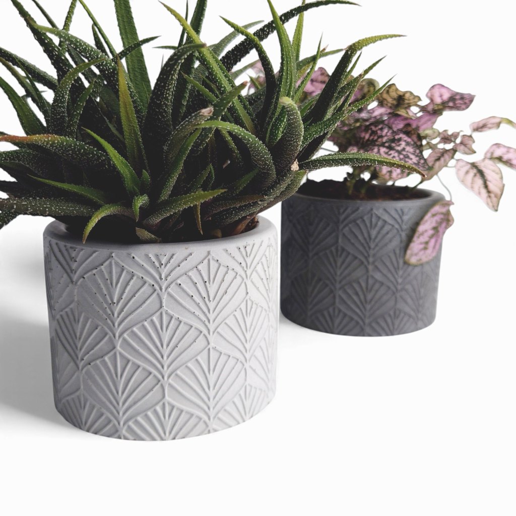 Sodin | Blumentopf Ø=10cm aus Beton