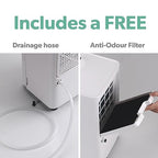 electriQ 10L Dehumidifier, combats damp