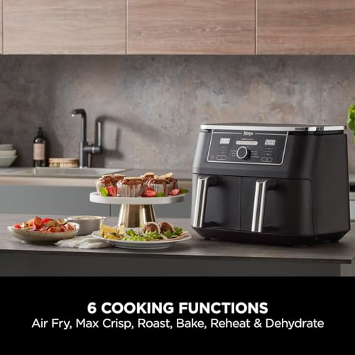 Ninja Foodi MAX Dual Zone Digital Air Fryer AF400UK