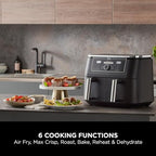 Ninja Foodi MAX Dual Zone Digital Air Fryer AF400UK