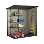 Keter Manor Outdoor Pent Single Door Garden Storage Shed