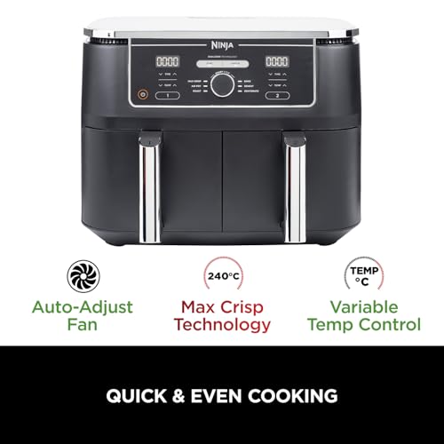 Ninja Foodi MAX Dual Zone Digital Air Fryer AF400UK
