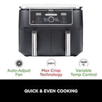 Ninja Foodi MAX Dual Zone Digital Air Fryer AF400UK
