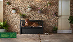 Keter Eden Bench 265L Outdoor 60% recycled Garden Furniture
