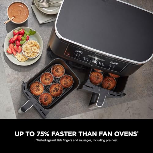 Ninja Foodi MAX Dual Zone Digital Air Fryer AF400UK