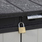 Keter Premier XL Outdoor All Weather Deck Backyard Patio Garden Shed Container