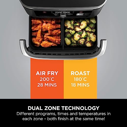 Ninja Foodi FlexDrawer Air Fryer, Dual Zone  AF500UK