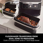 Ninja Foodi FlexDrawer Air Fryer, Dual Zone  AF500UK