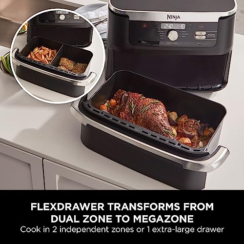 Ninja Foodi FlexDrawer Air Fryer, Dual Zone  AF500UK