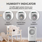 electriQ 10L Dehumidifier, combats damp