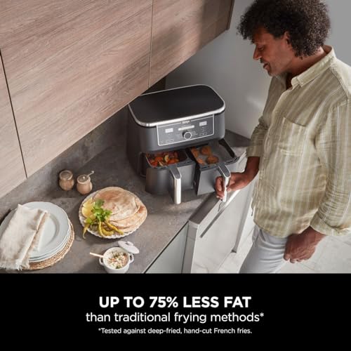 Ninja Foodi MAX Dual Zone Digital Air Fryer AF400UK
