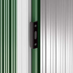 Gardebruk Garden Metal Tool Shed Green 6x4 FT