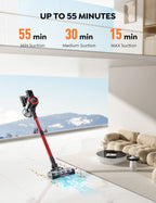BuTure Cordless Vacuum Cleaner, 450W Stick Vacuum