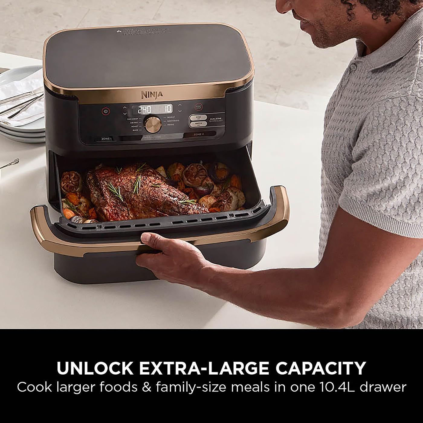 Ninja Foodi FlexDrawer Air Fryer AF500UKCP