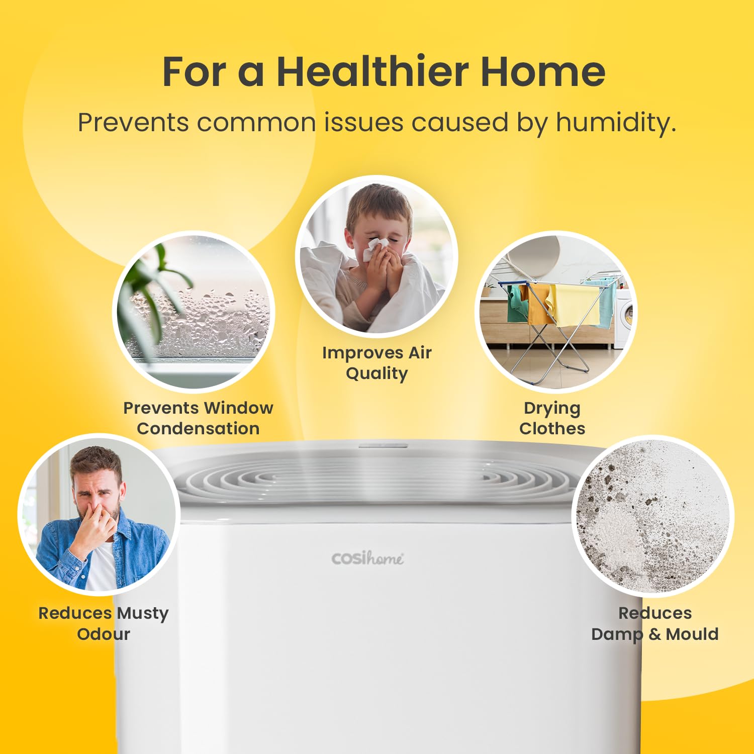 Cosi Home 12L/Day Dehumidifier
