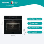 Hisense Built-in Electric Single Oven