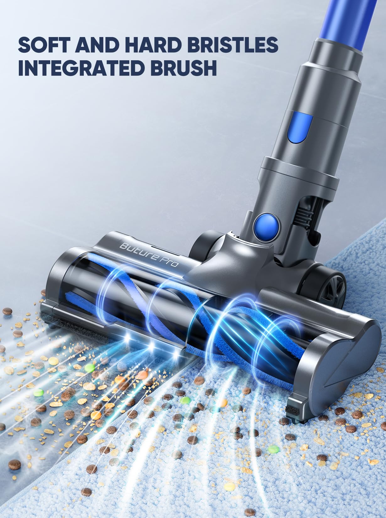 Buture Pro Cordless Vacuum Cleaner Powerful Stick Vacuum