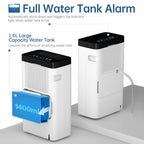 HUMSURE Dehumidifier 16L, Dehumidifiers for Home