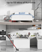 HOMPANY Cordless Vacuum Cleaner,40Kpa/500W Cordless Hoover