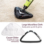 H2O HD Steam Mop and Handheld Steam Cleaner